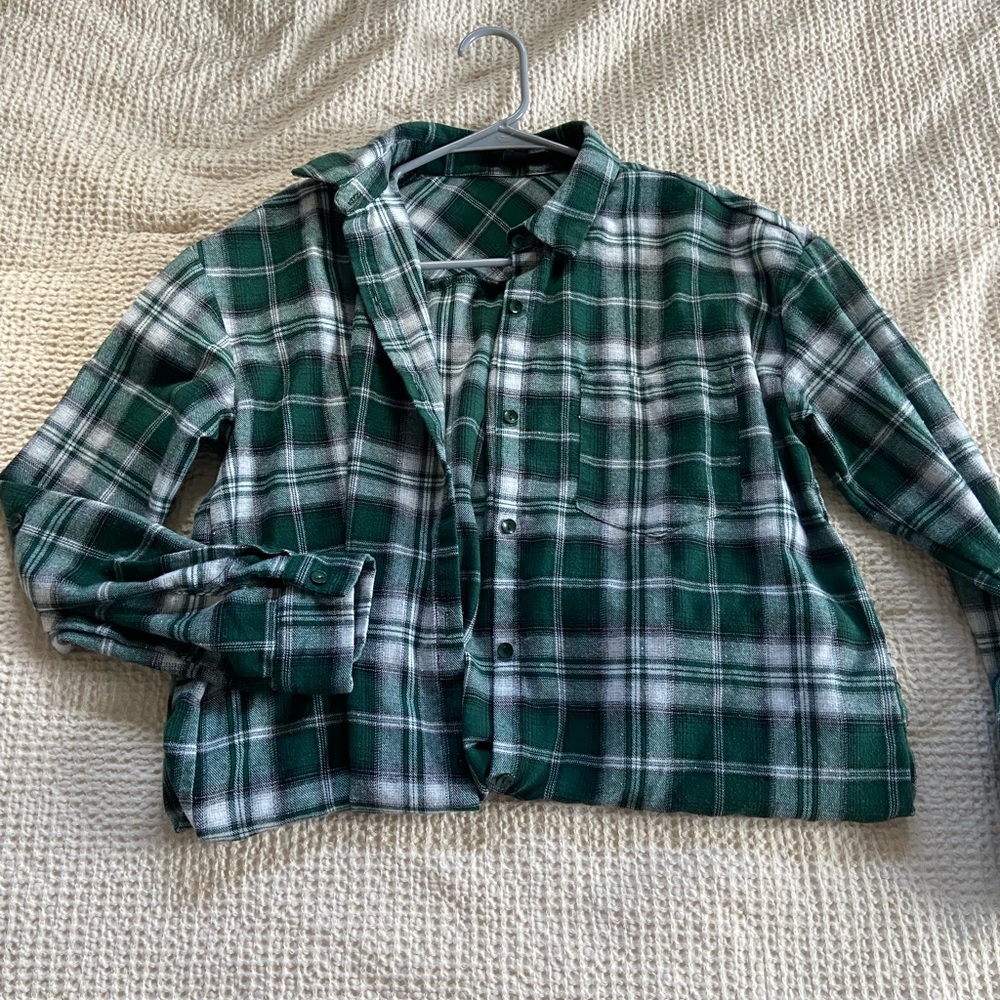Forest Green Flannel